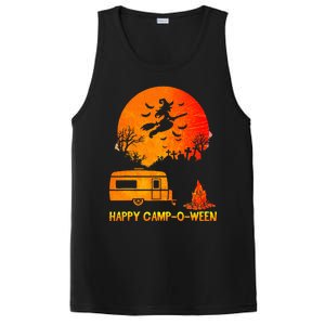 Spooky Camping Fun Happy Camp O Ween PosiCharge Competitor Tank