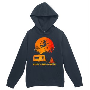 Spooky Camping Fun Happy Camp O Ween Urban Pullover Hoodie