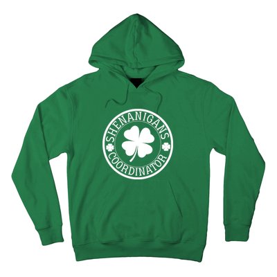 Shenanigans Coordinator Funny St Patrick's Day Hoodie