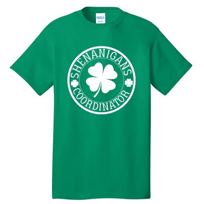 Shenanigans Coordinator Funny St Patrick's Day Tall T-Shirt