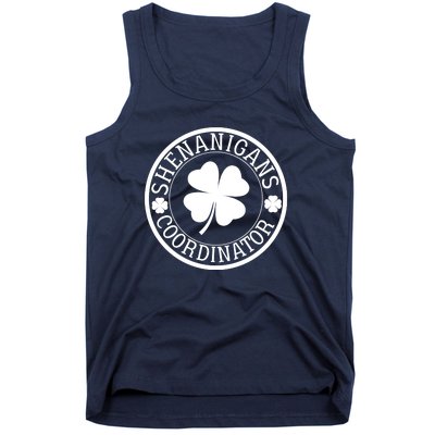 Shenanigans Coordinator Funny St Patrick's Day Tank Top