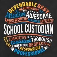 School Custodians Funny Appreciation Gift Adult Drive Performance Visor