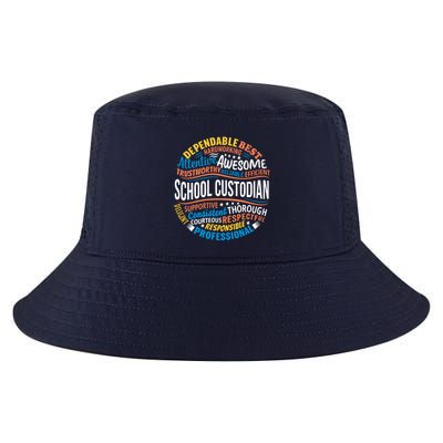 School Custodians Funny Appreciation Gift Cool Comfort Performance Bucket Hat