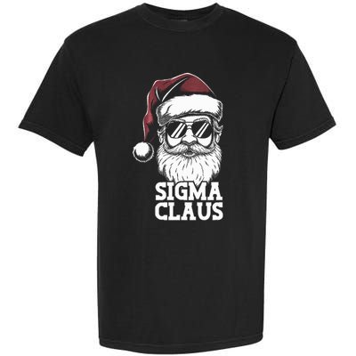 Sigma Claus Funny Christmas Santa Claus Sarcastic Joke Garment-Dyed Heavyweight T-Shirt