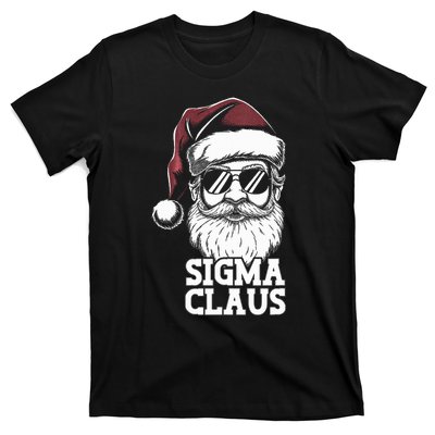 Sigma Claus Funny Christmas Santa Claus Sarcastic Joke T-Shirt