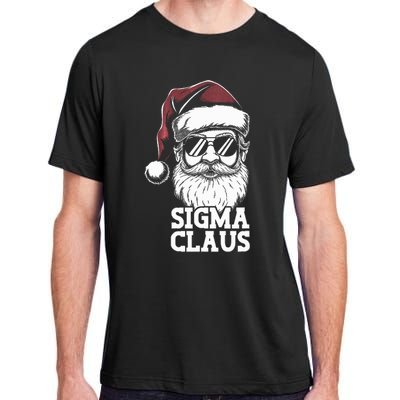 Sigma Claus Funny Christmas Santa Claus Sarcastic Joke Adult ChromaSoft Performance T-Shirt