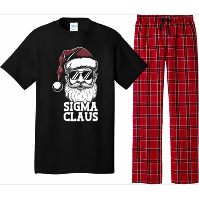 Sigma Claus Funny Christmas Santa Claus Sarcastic Joke Pajama Set