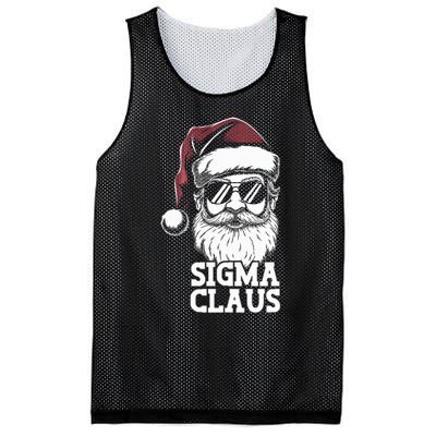 Sigma Claus Funny Christmas Santa Claus Sarcastic Joke Mesh Reversible Basketball Jersey Tank