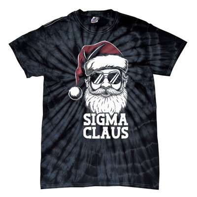 Sigma Claus Funny Christmas Santa Claus Sarcastic Joke Tie-Dye T-Shirt