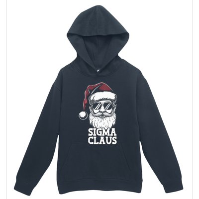 Sigma Claus Funny Christmas Santa Claus Sarcastic Joke Urban Pullover Hoodie