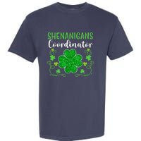 Shenanigans Coordinator Funny St Patrick's Day Teacher Garment-Dyed Heavyweight T-Shirt