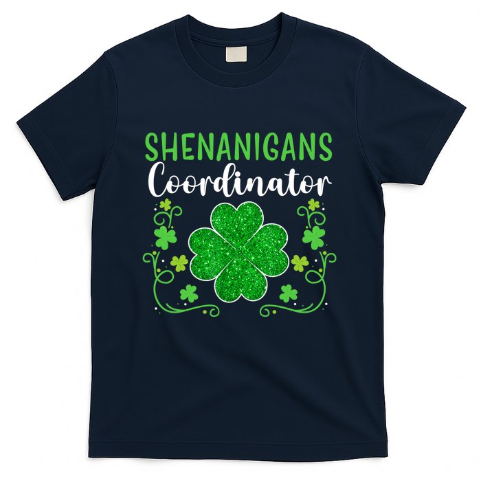 Shenanigans Coordinator Funny St Patrick's Day Teacher T-Shirt