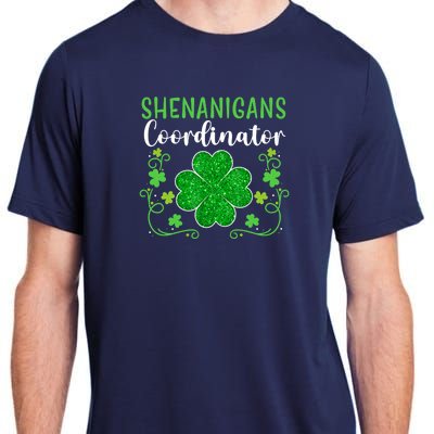 Shenanigans Coordinator Funny St Patrick's Day Teacher Adult ChromaSoft Performance T-Shirt