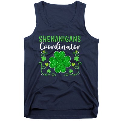 Shenanigans Coordinator Funny St Patrick's Day Teacher Tank Top