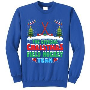 Snow Christmas Field Hockey Team Field Hockey Player Xmas Gift Sweatshirt