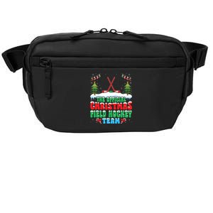 Snow Christmas Field Hockey Team Field Hockey Player Xmas Gift Crossbody Pack