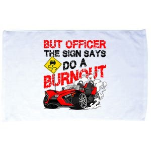 Slingshot Car For Dad Funny Sling Shot Microfiber Hand Towel