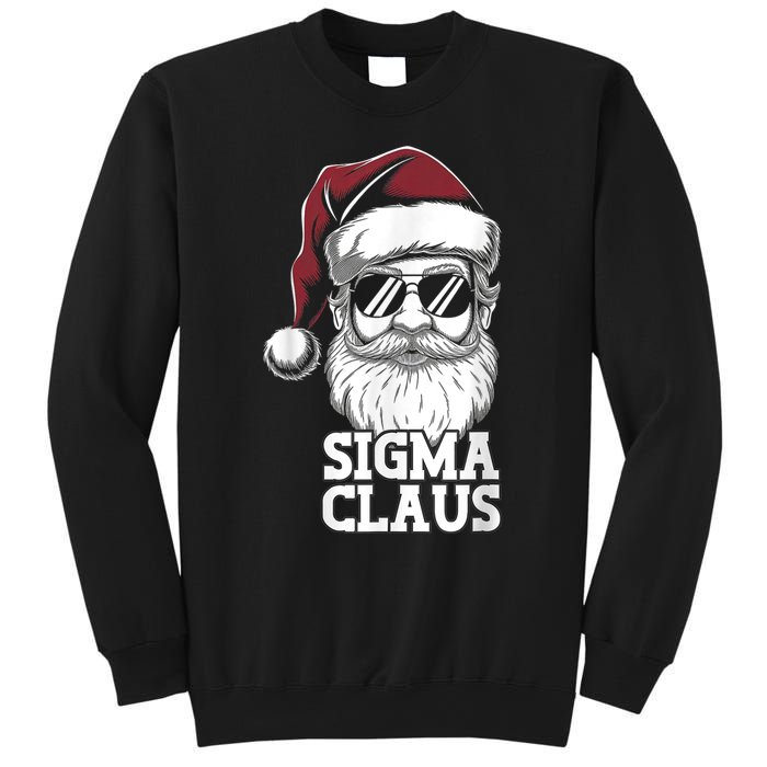 Sigma Claus Funny Christmas Santa Claus Sarcastic Joke Sweatshirt