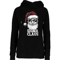 Sigma Claus Funny Christmas Santa Claus Sarcastic Joke Womens Funnel Neck Pullover Hood