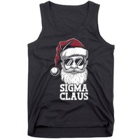 Sigma Claus Funny Christmas Santa Claus Sarcastic Joke Tank Top