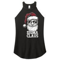 Sigma Claus Funny Christmas Santa Claus Sarcastic Joke Women's Perfect Tri Rocker Tank