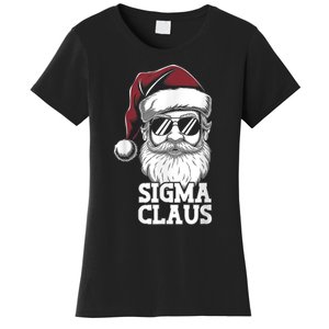 Sigma Claus Funny Christmas Santa Claus Sarcastic Joke Women's T-Shirt