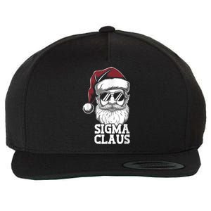 Sigma Claus Funny Christmas Santa Claus Sarcastic Joke Wool Snapback Cap