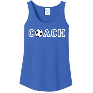 Soccer Coach Funny Gift Appreciation Gift For Soccer Coaches Ladies Essential Tank