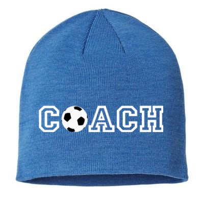 Soccer Coach Funny Gift Appreciation Gift For Soccer Coaches Sustainable Beanie