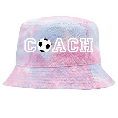 Soccer Coach Funny Gift Appreciation Gift For Soccer Coaches Tie-Dyed Bucket Hat