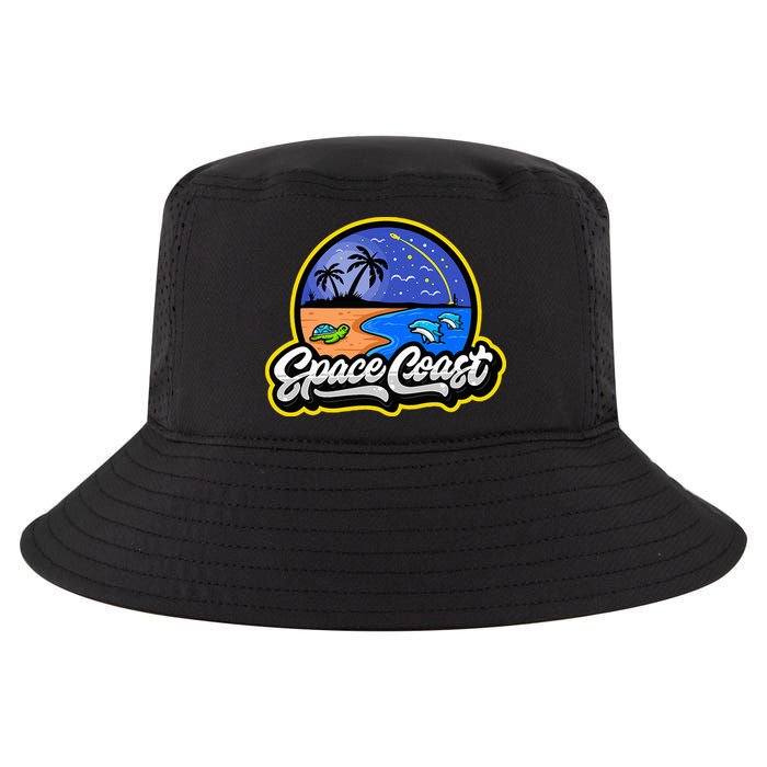 Space Coast Florida Space And Rocket Program Cool Comfort Performance Bucket Hat