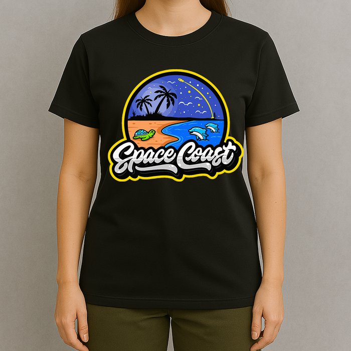 Space Coast Florida Space And Rocket Program T-Shirt
