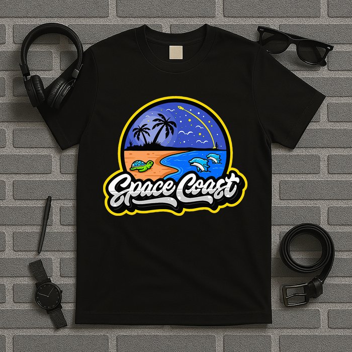 Space Coast Florida Space And Rocket Program T-Shirt