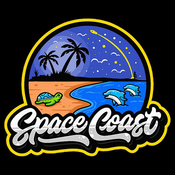 Space Coast Florida Space And Rocket Program T-Shirt
