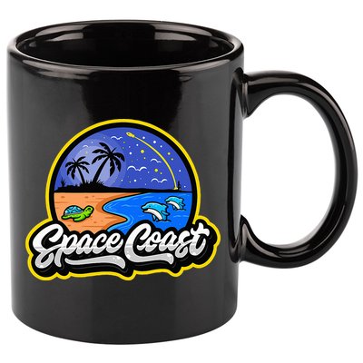 Space Coast Florida Space And Rocket Program 11oz C Handle Ceramic Mug