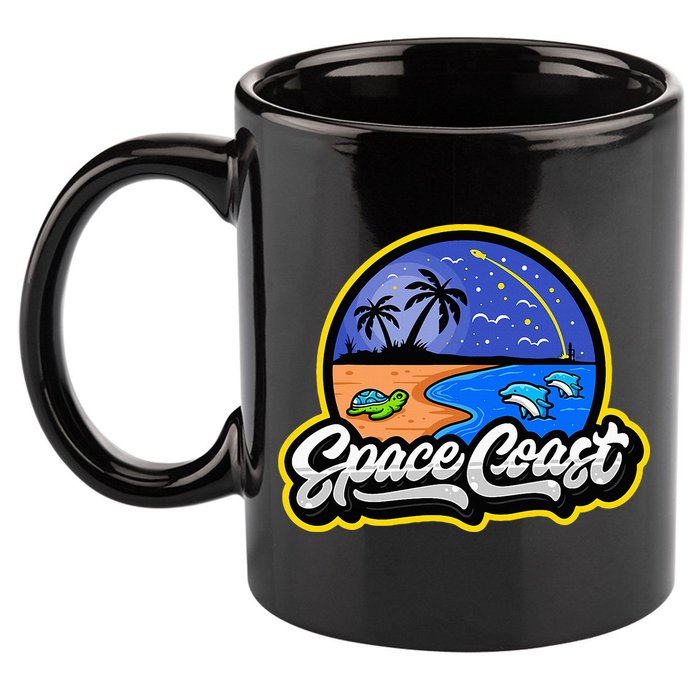 Space Coast Florida Space And Rocket Program 11oz C Handle Ceramic Mug