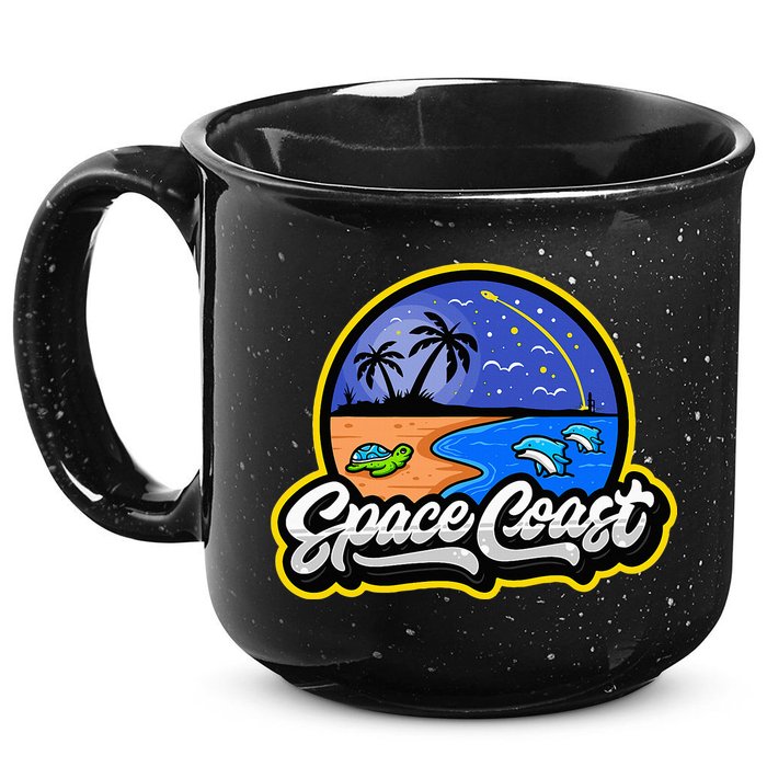 Space Coast Florida Space And Rocket Program 15oz Campfire Ceramic Mug