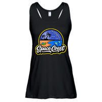 Space Coast Florida Space And Rocket Program Ladies Essential Flowy Tank
