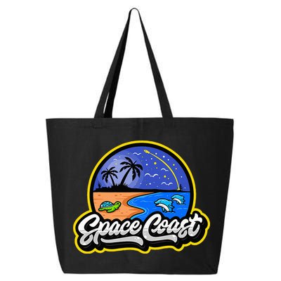 Space Coast Florida Space And Rocket Program 25L Jumbo Tote