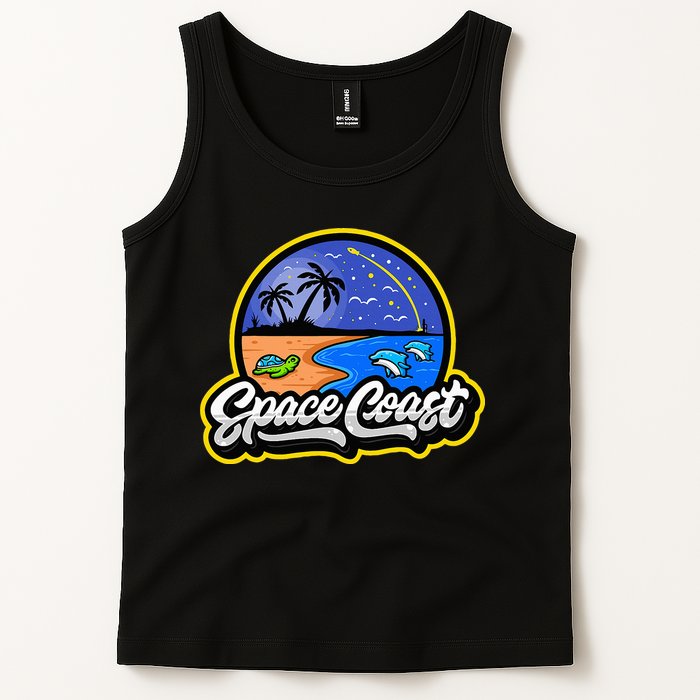 Space Coast Florida Space And Rocket Program Tank Top