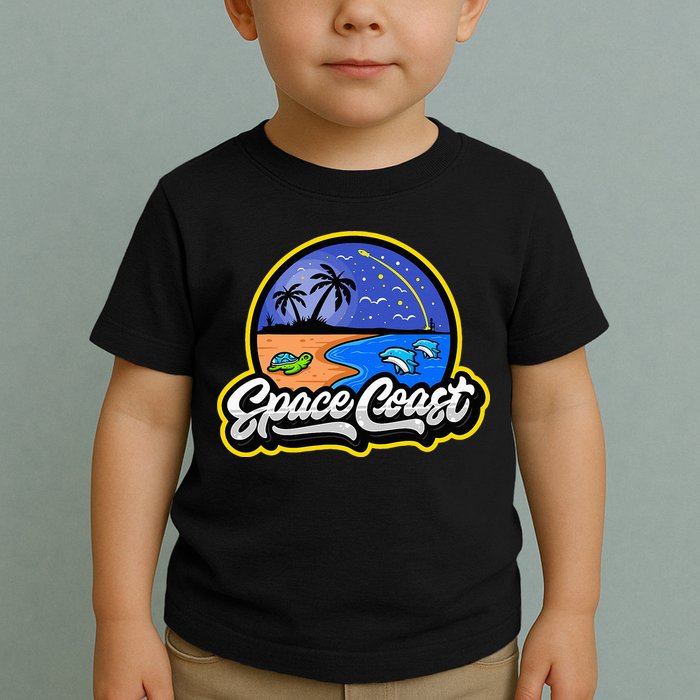 Space Coast Florida Space And Rocket Program Toddler T-Shirt