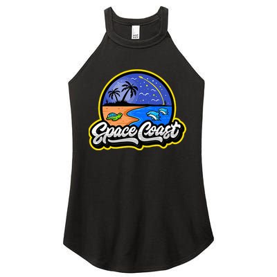 Space Coast Florida Space And Rocket Program Women's Perfect Tri Rocker Tank