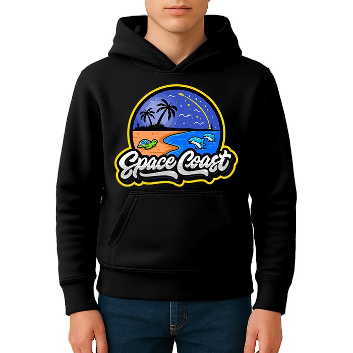 Space Coast Florida Space And Rocket Program Kids Hoodie
