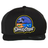 Space Coast Florida Space And Rocket Program Wool Snapback Cap