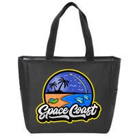 Space Coast Florida Space And Rocket Program Zip Tote Bag