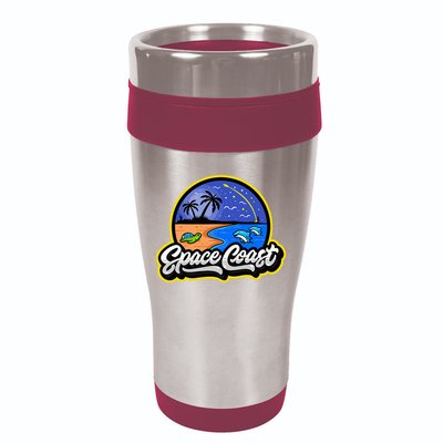 Space Coast Florida Space And Rocket Program 16oz Travel Tumbler