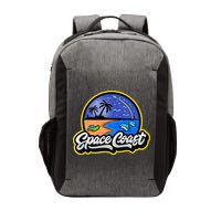 Space Coast Florida Space And Rocket Program Vector Backpack