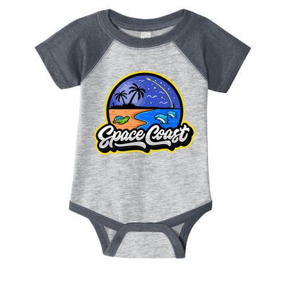 Space Coast Florida Space And Rocket Program Infant Baby Jersey Bodysuit