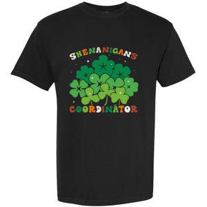 Shenanigans Coordinator Funny St Patricks Day Teacher Garment-Dyed Heavyweight T-Shirt