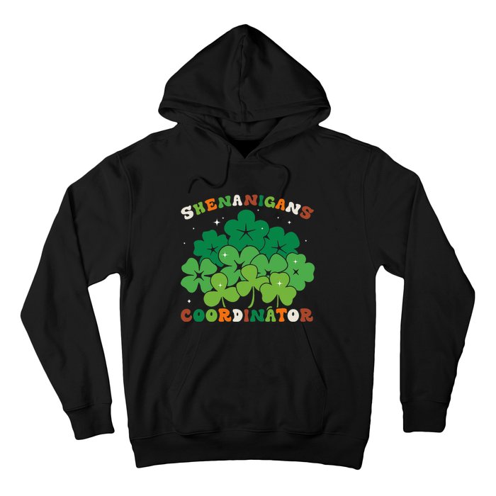 Shenanigans Coordinator Funny St Patricks Day Teacher Hoodie